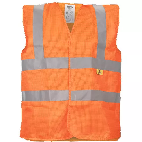 LYNX ESD mellény HV narancssárga L