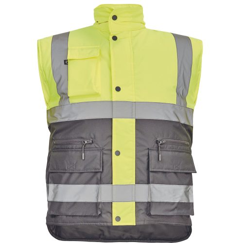 HELLIN HV mellény sárga/szürke 3XL