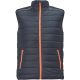MAX VIVO LIGHT mellény fekete/narancsXXL