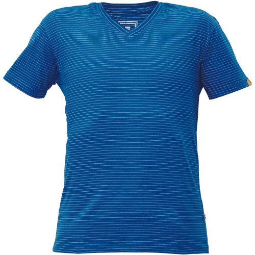 NOYO ESD V-póló royal kék XS
