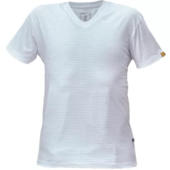NOYO ESD V-póló fehér 3XL