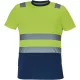 MONZON Hi-Vis póló sárga-navy 2XL