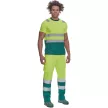 MONZON Hi-Vis póló sárga-zöld XS
