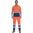 MONZON Hi-Vis póló narancs-navy XL