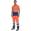 MONZON Hi-Vis póló narancs-navy 4XL