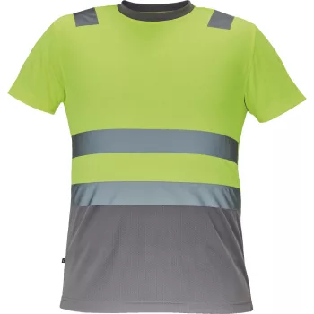 MONZON Hi-Vis póló sárga-szürke 5XL