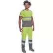 MONZON Hi-Vis póló sárga-szürke 5XL