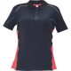 KNOXFIELD LADY galléros póló ant/piros S