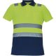 CADIZ HV galléros póló sárga/navy XS