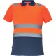 CADIZ HV galléros póló narancs/navy XL