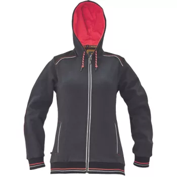 KNOXFIELD LADY kapuc.pulóver ant/pir XXL