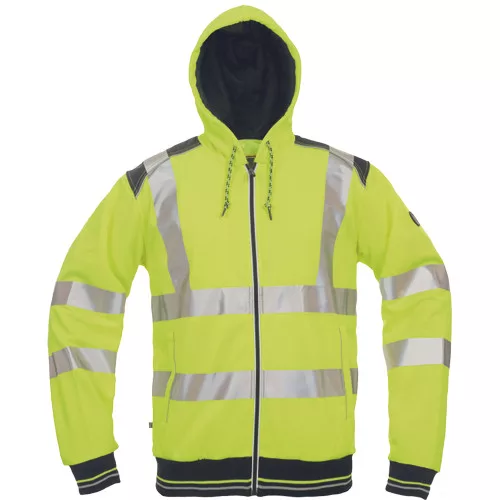 KNOXFIELD HVPS kapuc.pulóver sárga 3XL