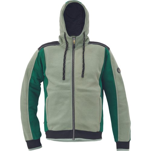 DAYBORO kapucnis kardigán sz.-zöld 4XL