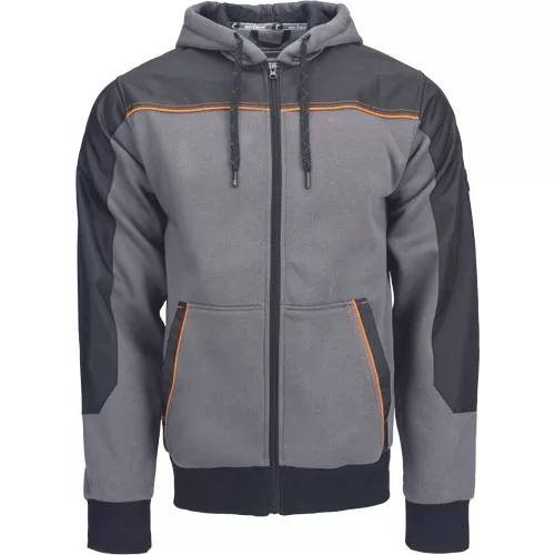 CREMORNE kapucnis kardigán szürke XXL