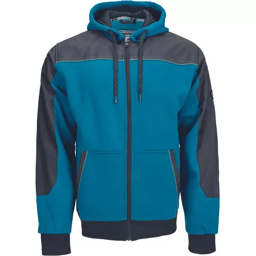 CREMORNE kapucnis kardigán petr.kék 4XL