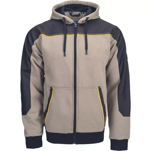 CREMORNE kapucnis kardigán olajzöld L