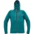 NEURUM kapucnis kardigán petrol kék S