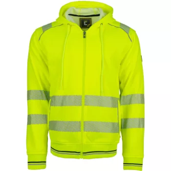 SHELDON HV kapucnis kardigán sárga 4XL