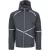 L-SURE CRAIG kapucnis kardigá fekete 4XL