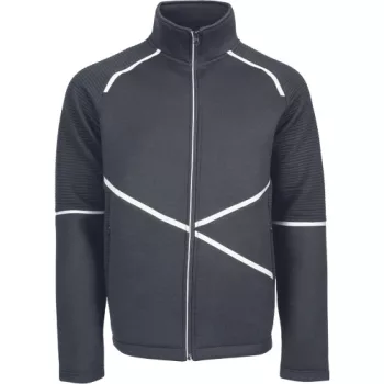 L-SURE CRAIG kardigán fekete 4XL