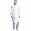 FERN hosszúujjú férfi köpeny fehér 48