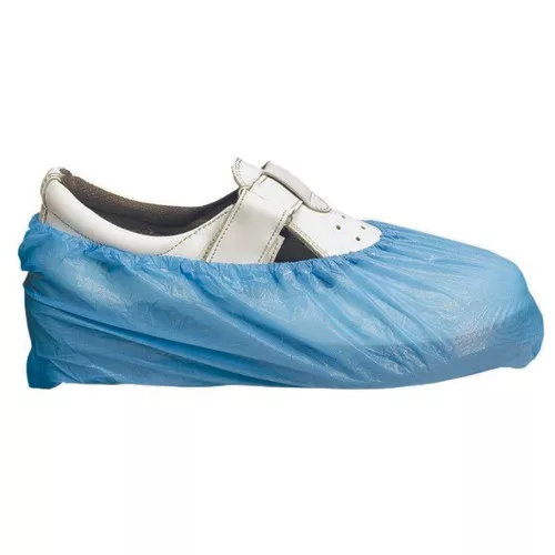 ANSELL 64-569 PE cipővédő 36cm kék 100db