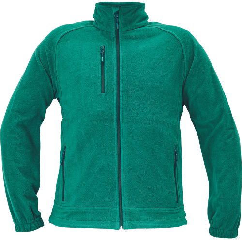 BHADRA fleece pulóver sötétzöld XL