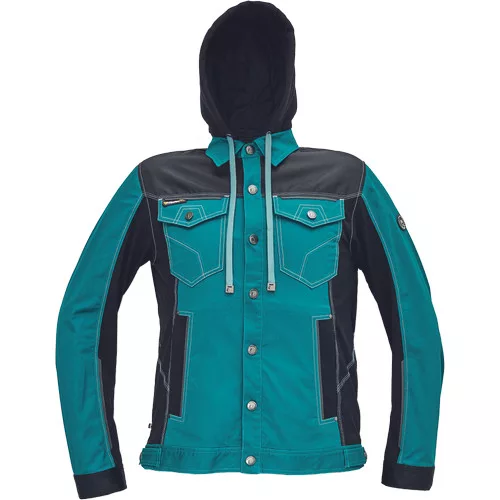 NEURUM CLS kapucnis dzseki petrol  50