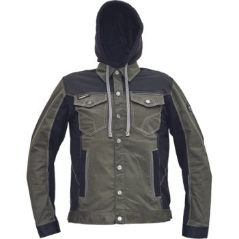 NEURUM CLS kapucnis sötét olajzöld 64