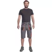 CARL rövidnadrág szürke-fekete 64