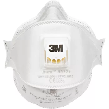 3M 9322+ FFP2 NR D Aura szűrőfélálarc sz