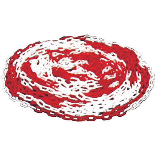 JSP műanyag lánc 6mm/25m piros/fehér