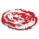 JSP műanyag lánc 6mm/25m piros/fehér