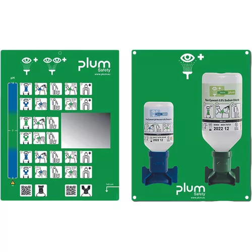 PLUM 4770 szemkimosó állomás 2 flakonnal