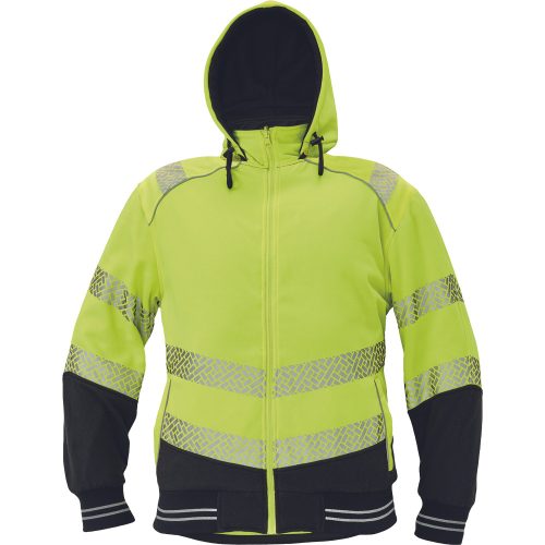 KNOXFIELD PRF HV 2in1 kardigán sárga M