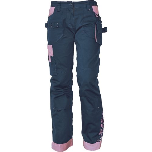 YOWIE nadrág női navy/világos lila 38