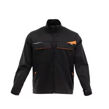 Sara King Flex kabát - s.szürke - narancs