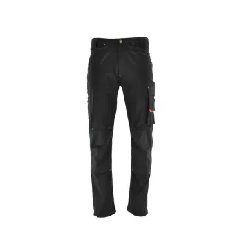 Sara Actiflex deréknadrág - fekete - narancs