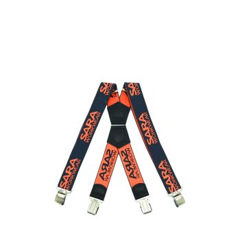 Sara X Type nadrágtartó - narancs