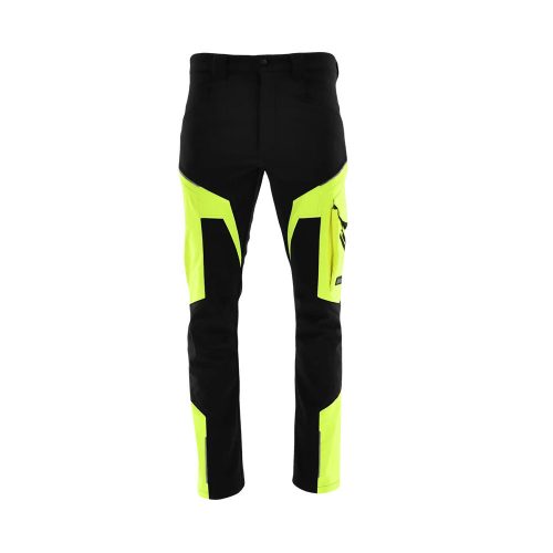 Sara Comfort Winter bélelt softshell deréknadrág fekete - sárga