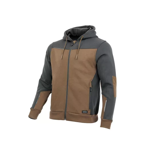 Sara Comfort Plus kapucnis pulóver barna - sötétszürke