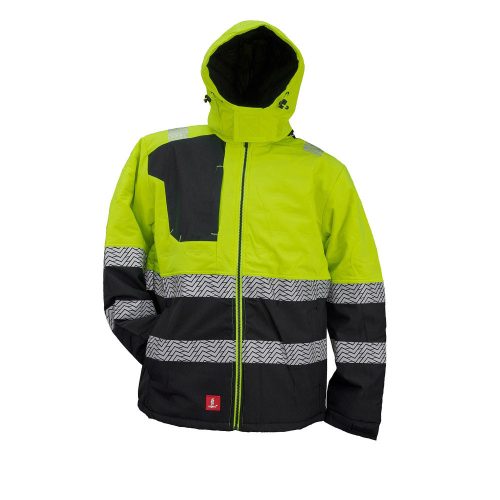 Urgent 978 bélelt rövid kabát levehető kapucnival