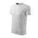 Classic póló unisex világosszürke melírozott L
