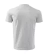 Classic póló unisex világosszürke melírozott L
