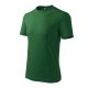 Classic póló unisex üvegzöld XL