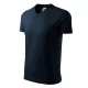V-neck póló unisex tengerészkék L