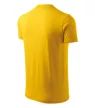 V-neck póló unisex sárga S
