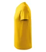 V-neck póló unisex sárga M