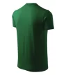 V-neck póló unisex üvegzöld S