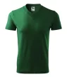 V-neck póló unisex üvegzöld 3XL